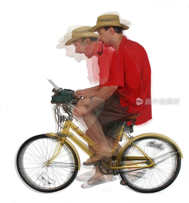 骑自行车/诗人